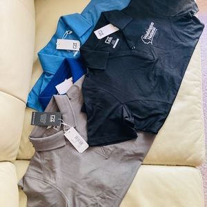 4 New Polos DryTec Woman’s Small